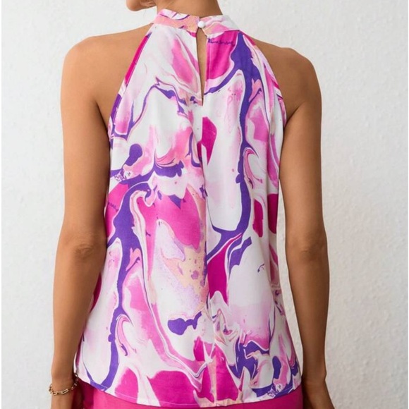 New all over print halter top - Picture 5 of 6